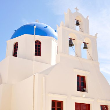 santorini, Yunanistan'ın klasik Yunan tarzı kilise