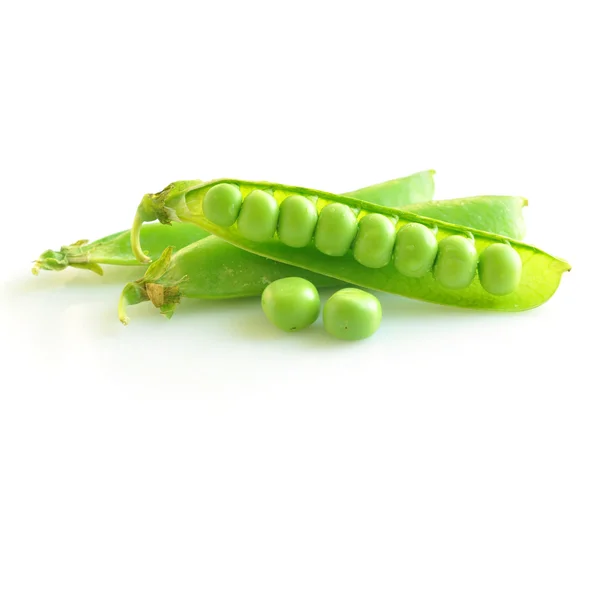 绿色 pean — 图库照片