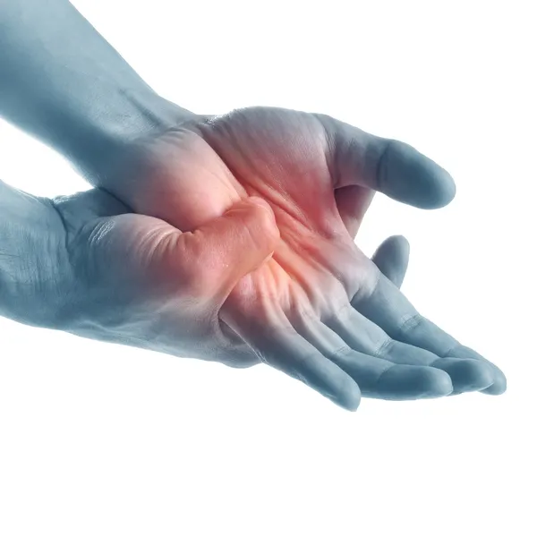 Pain in hand — Stock Photo, Image