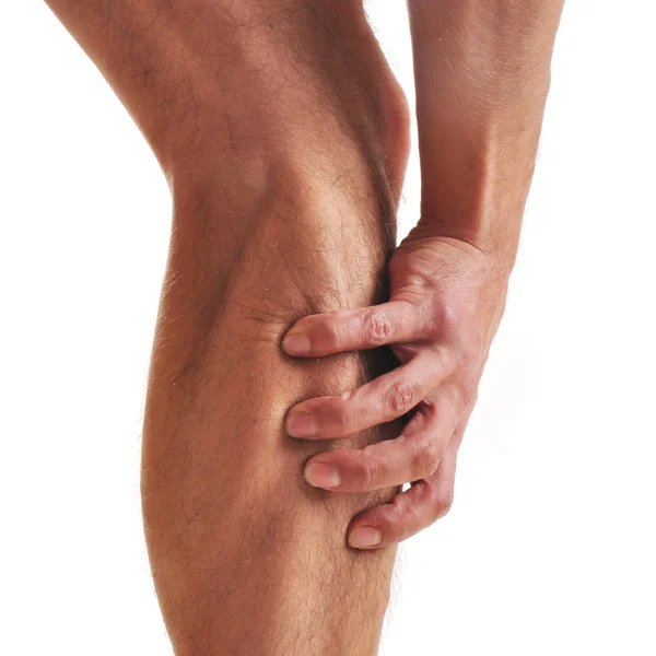 Боль в ногах — стоковое фото