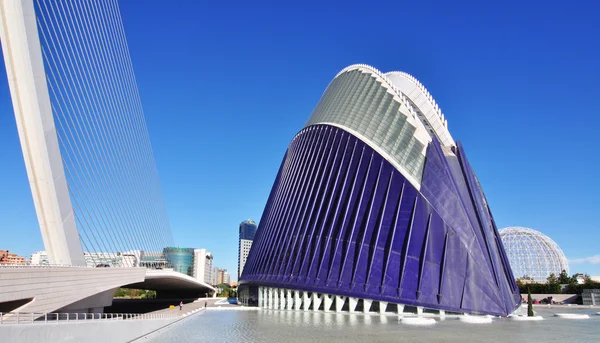 Ciudad de las Artes y la Ciencia y Centro Oceanográfico — Foto de Stock