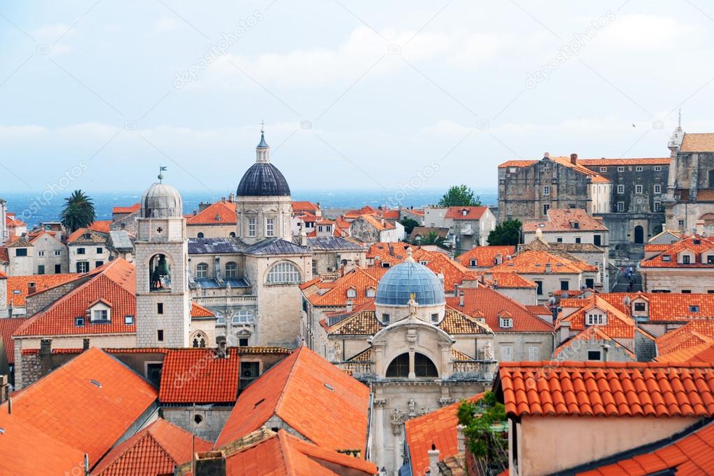 Dubrovnik Panorama taken at fortified walls
