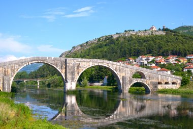 trebinje, Bosna ve Hersek eski taş köprüsü