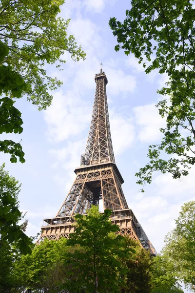 Eiffelturm Frühling Paris — Stockfoto
