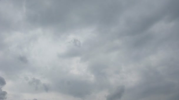Dunkle Wolkenschleife — Stockvideo