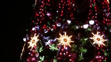 Noel ağacı açık yatay kaydırma