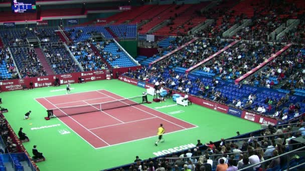 Tennis kremlin cup 10 oktober — Stockvideo