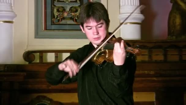 Violinista — Video Stock