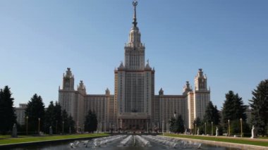 Mocsow - 5 Eylül: Moskova, Rusya Moskova Devlet Üniversitesi Eylül 5, 2009. 40. 000'den fazla lisans ve yaklaşık 7 000 öngörüyor msu çalışma