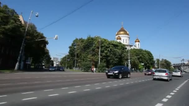 Die Kathedrale des Erlösers — Stockvideo