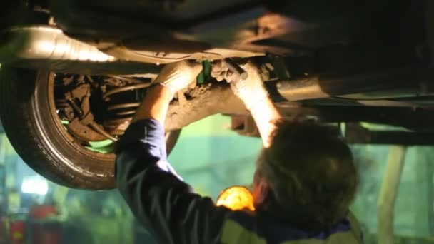 Master reparaties auto — Stockvideo