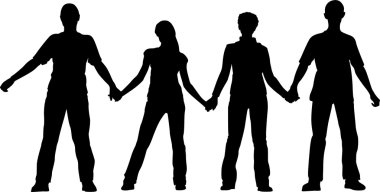 zincir arkadaşlar vektör