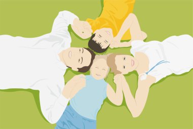 Yalancı aile çim vektörü