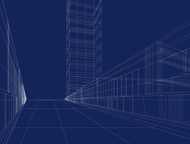 mavi kareler. vektör