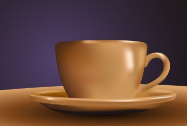 fincan çay vektör