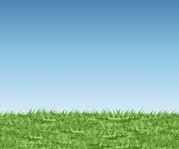 Grass sky vector — Stock Vector