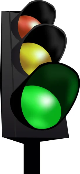 Traffic lights vector — Stock Vector