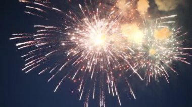 Havai fişekler Gece Gökyüzü