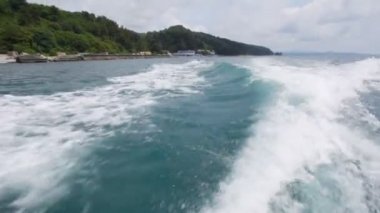 Sağlık resort dağ deniz kıyısında, Karadeniz kesici ki--dan görünüm