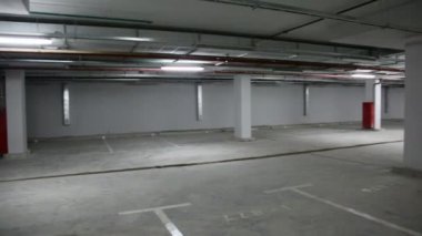 boş yer altı otoparkı Panoraması