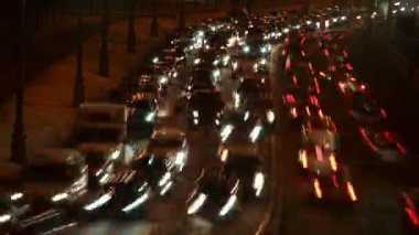 gece karayolu ile tempolu hareket