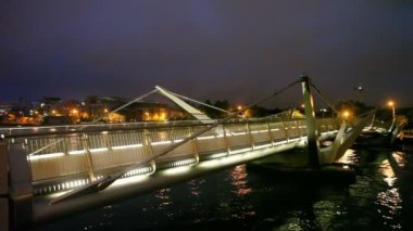 gece yürüyüşleri sean o'casey bridge Dublin, İrlanda