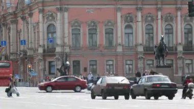 Nevsky prospect yılında sankt-petersburg, Rusya Federasyonu.