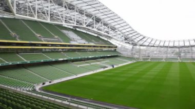 Boş Stadyumu aviva Dublin, İrlanda.
