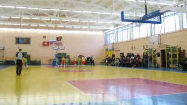 fiziksel eğitim Rus Devlet Üniversitesi'nde Basketbol oyunu
