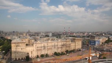 Moskova, nehir ve Uluslararası İş Merkezi