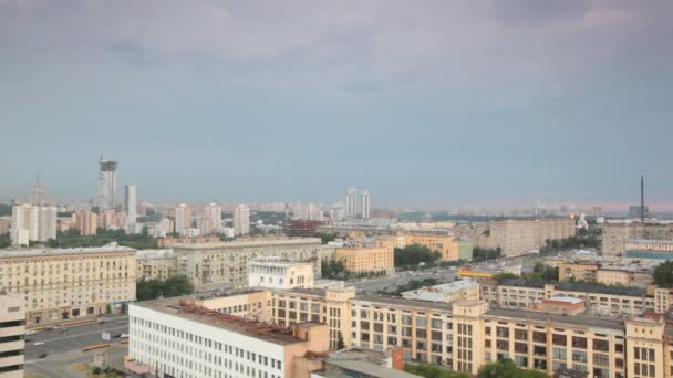 Rue de Moscou ville — Video