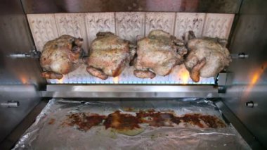 tavuk nerede strunged kavurma-Jack döner ızgara, gaz-Jack'ten alev yandığı