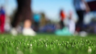 kitle fitness Stadyumu'nda güneşli bir sonbahar günü içinde