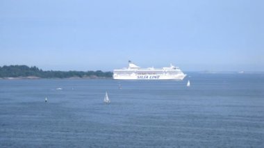 Silja line cruise liner geçişi