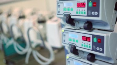 bazı tıbbi cihaz stand satır