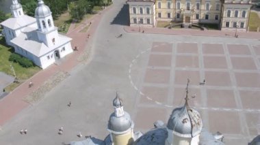 vologda kiliseleri merkezi kare, zaman atlamalı
