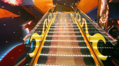 tarafından ikinci level tiyatro merdiven yukarı doğru hareket