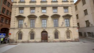 skeppsbron sokak, busview in Stokholm, İsveç tarafından binmek