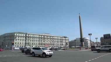 Kare Ayaklanması Petersburg merkezinde, şehir trafik