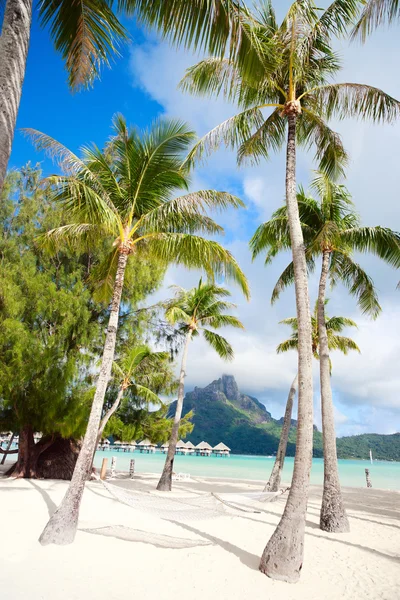 Spiaggia di Bora Bora — Foto Stock