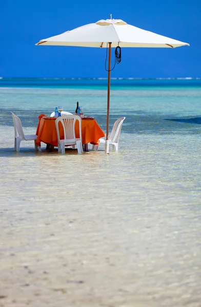 Tropische picknick — Stockfoto