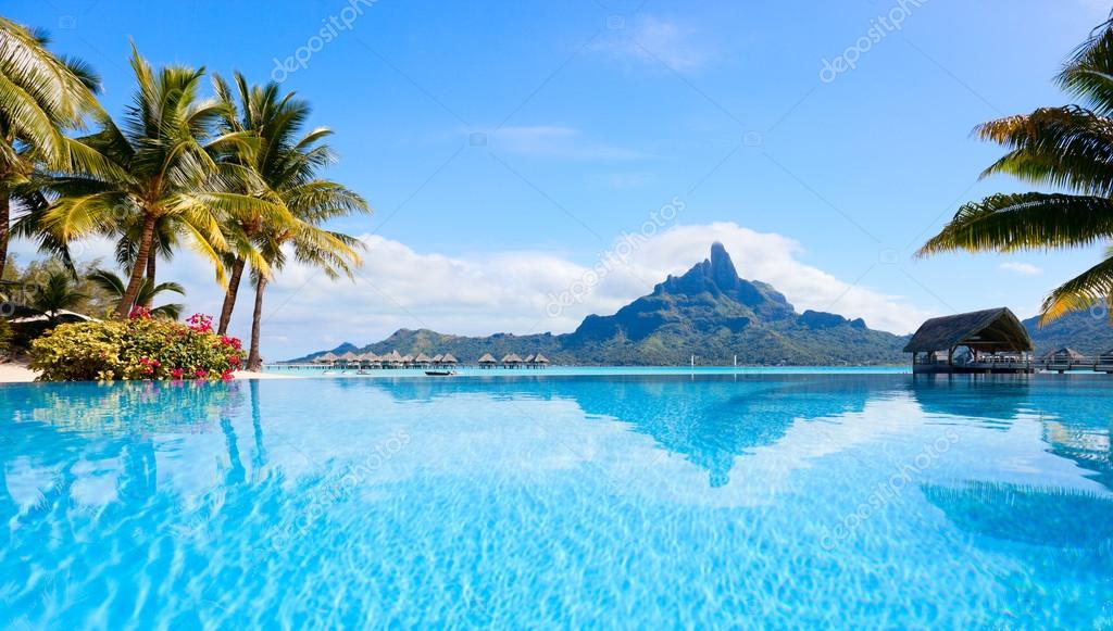 bora bora paysage - Image