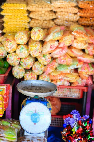 Dolci al mercato asiatico — Foto Stock