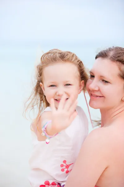 Mother and daughter portrait Royalty Free Stock Photos