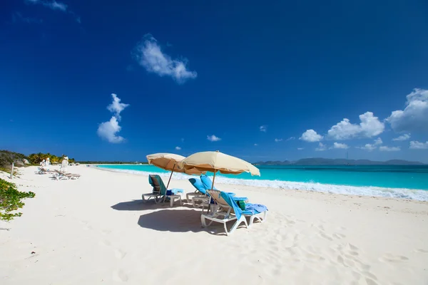 Красивый карибский пляж — стоковое фото