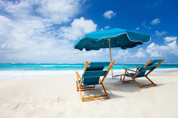 Schöner karibischer Strand — Stockfoto