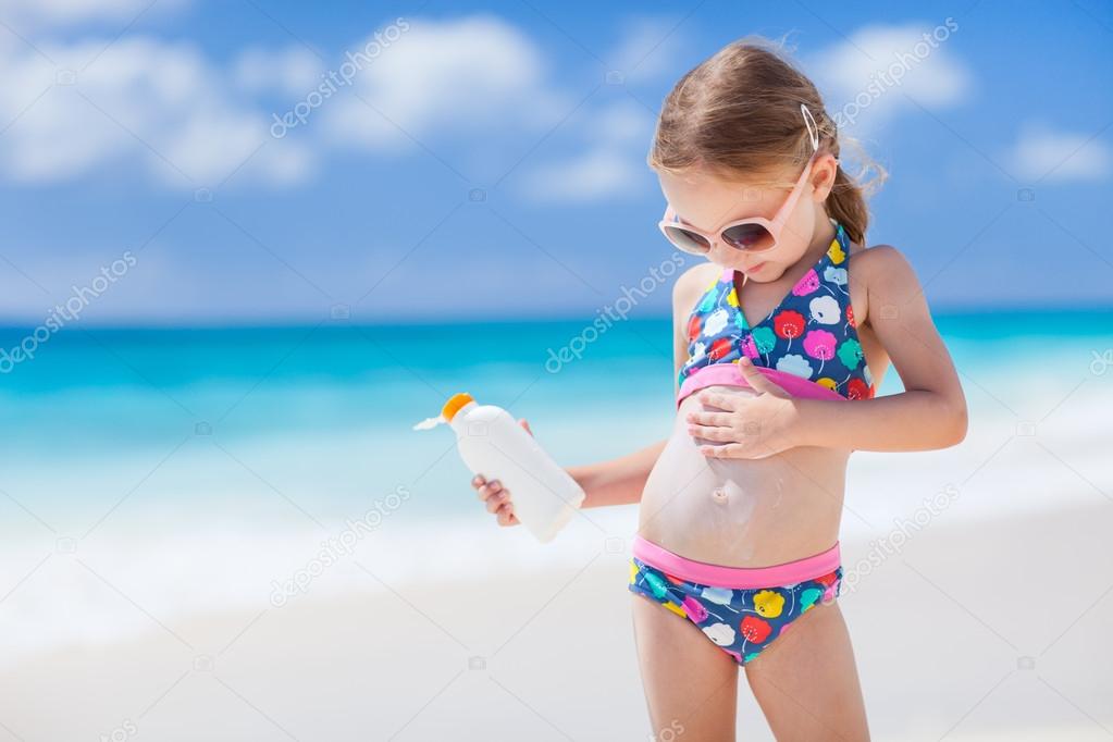 Young Teen Girls Sunbathing