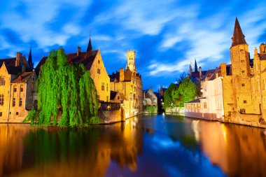 gece ünlü görünümü-Bruges