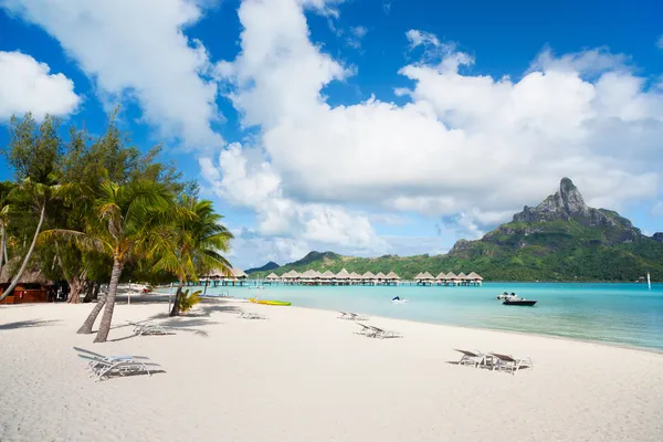 Spiaggia di Bora Bora — Foto Stock