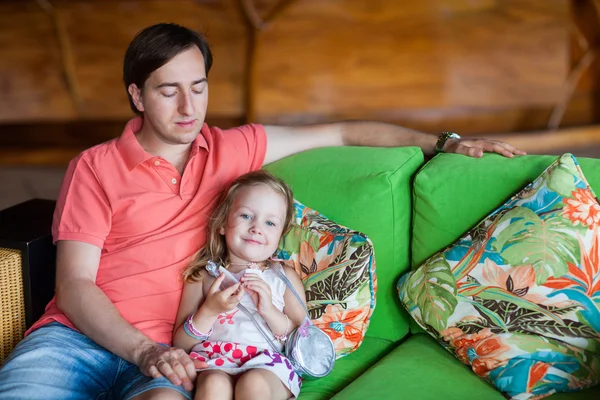 Padre e figlia — Foto Stock